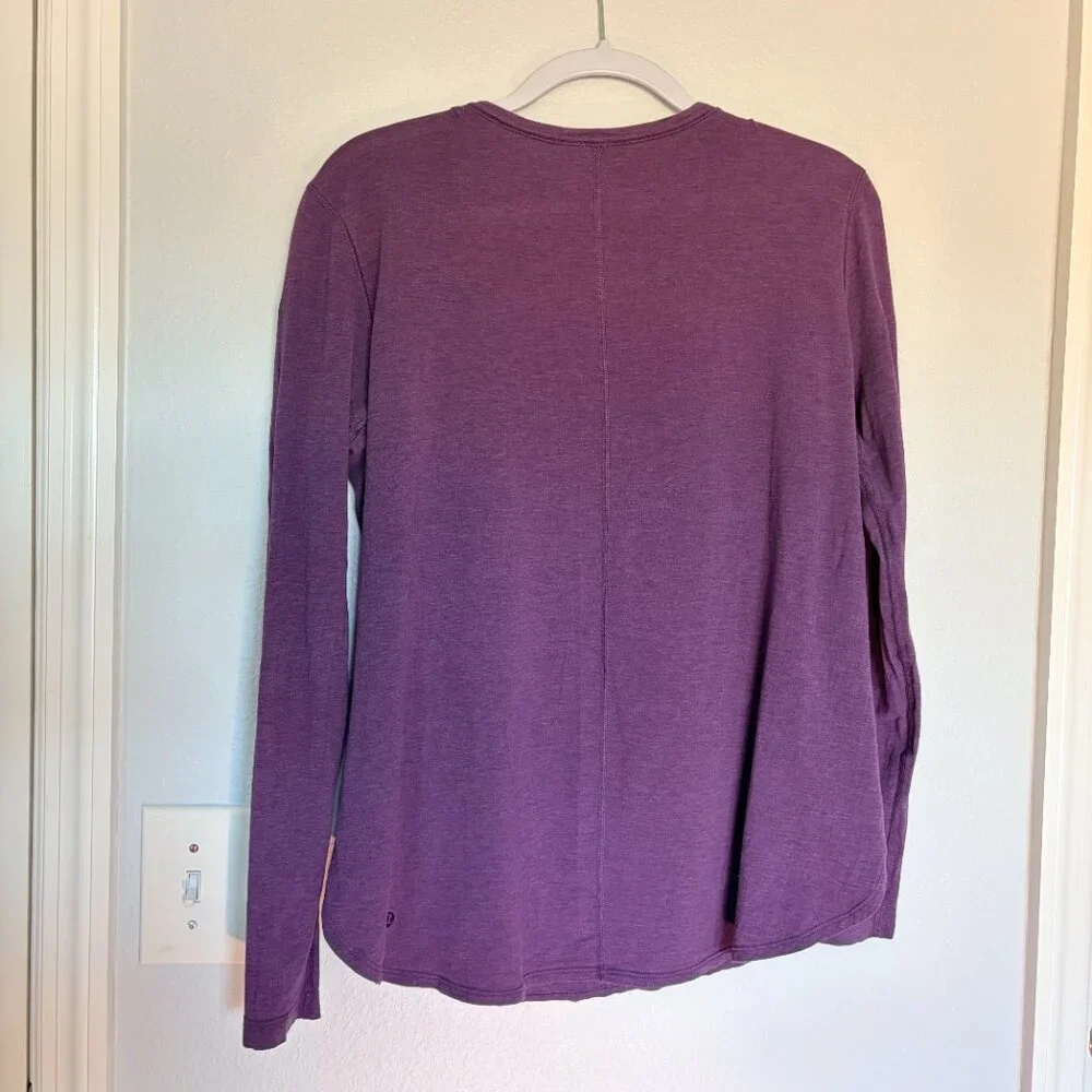 Lululemon‎ Emerald Long Sleeve 8 Purple